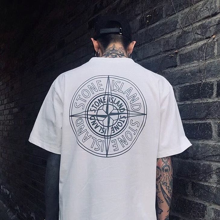 Stone Island Back Compass Tee
