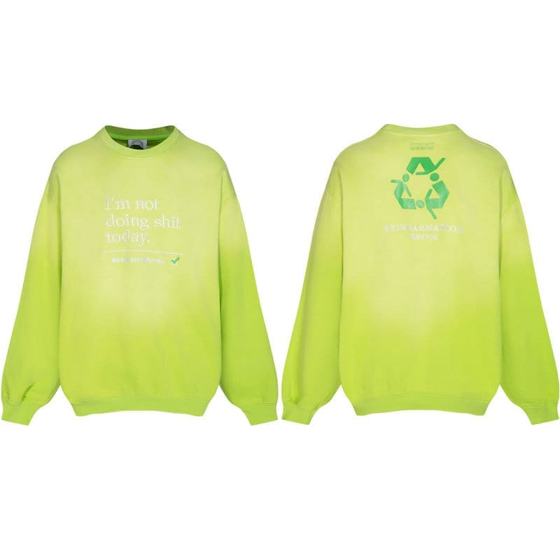 Werther Cute Rhinestone Sweatshirt