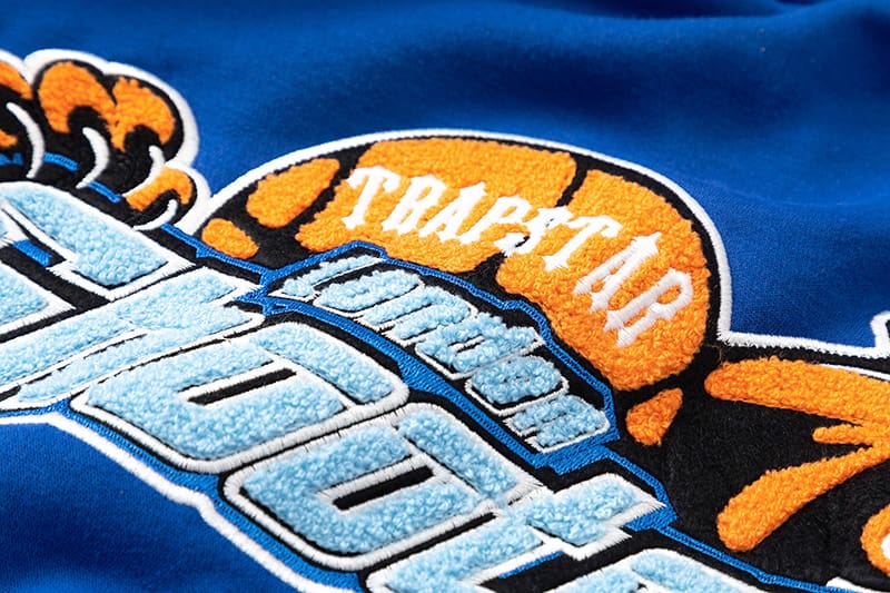 Trapstar Blue Tiger Head Towel Embroidery Sweatsuit