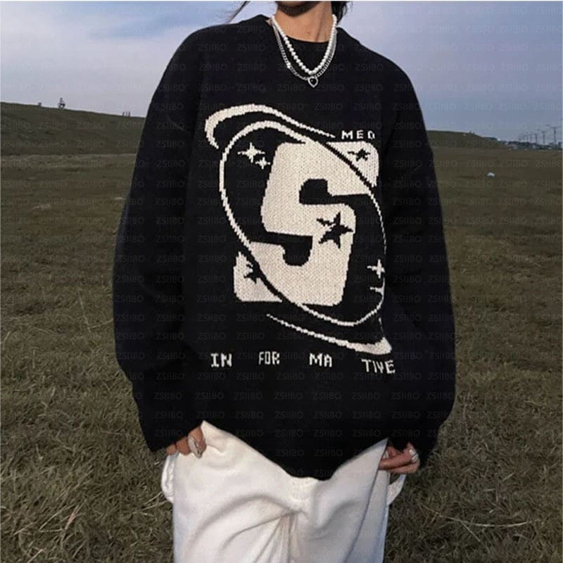 2024 Fashion Trendy Crew Neck Sweater