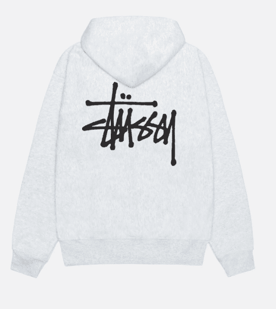 Basic Stüssy Zip Hoodie