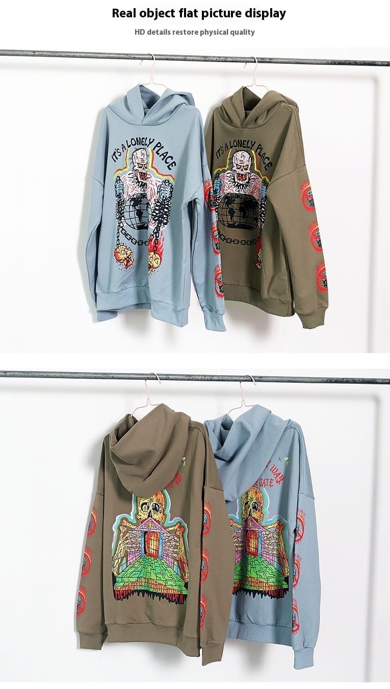 Kanye Big Talker Skull Devil Hoodie