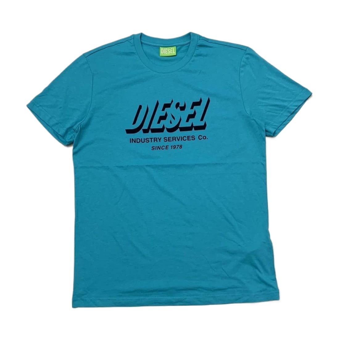 Diesel T-Diegos-A5 Cotton Printed Short Sleeve T-Shirt