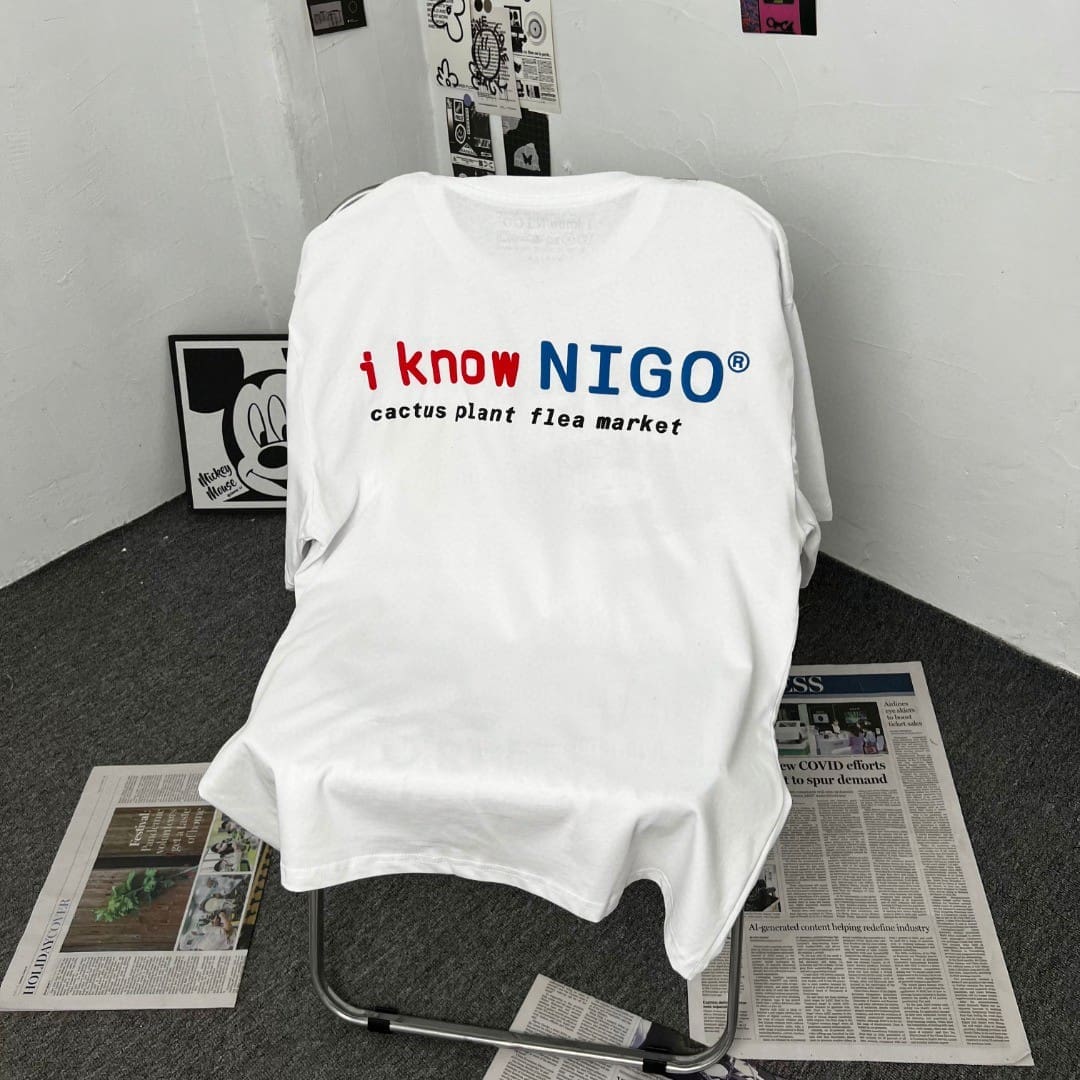 Cpfm X I Know Nigo New York Puff Print Tee