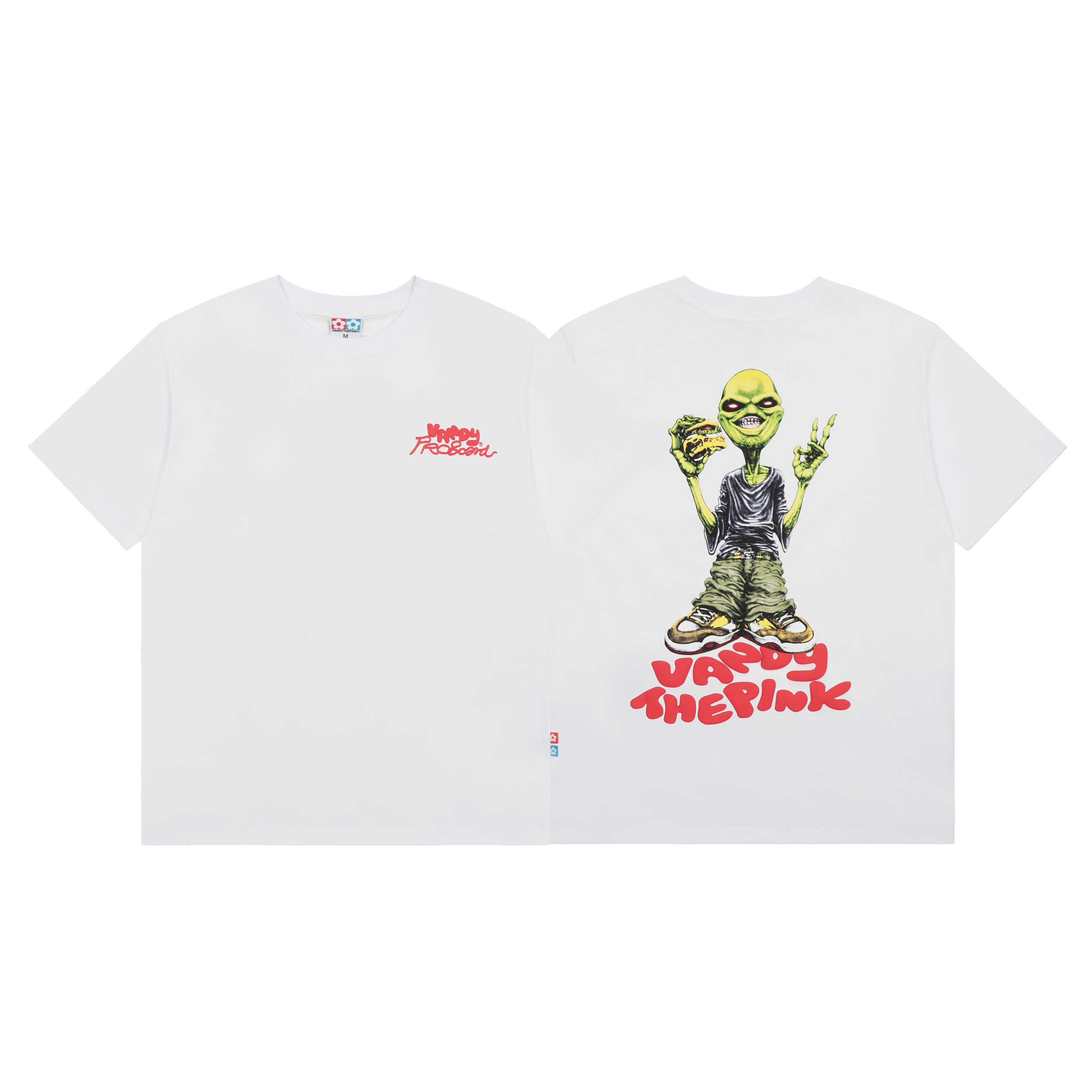 Vandyhepink Foam Letter Print Tee