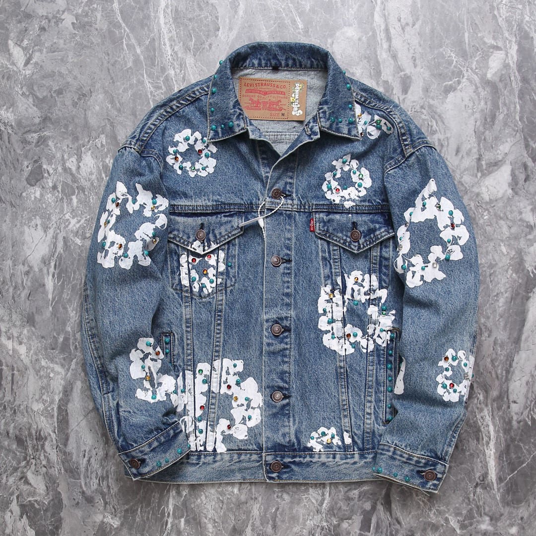 Denim Tears Kapok Inlaid Gemstone Jacket