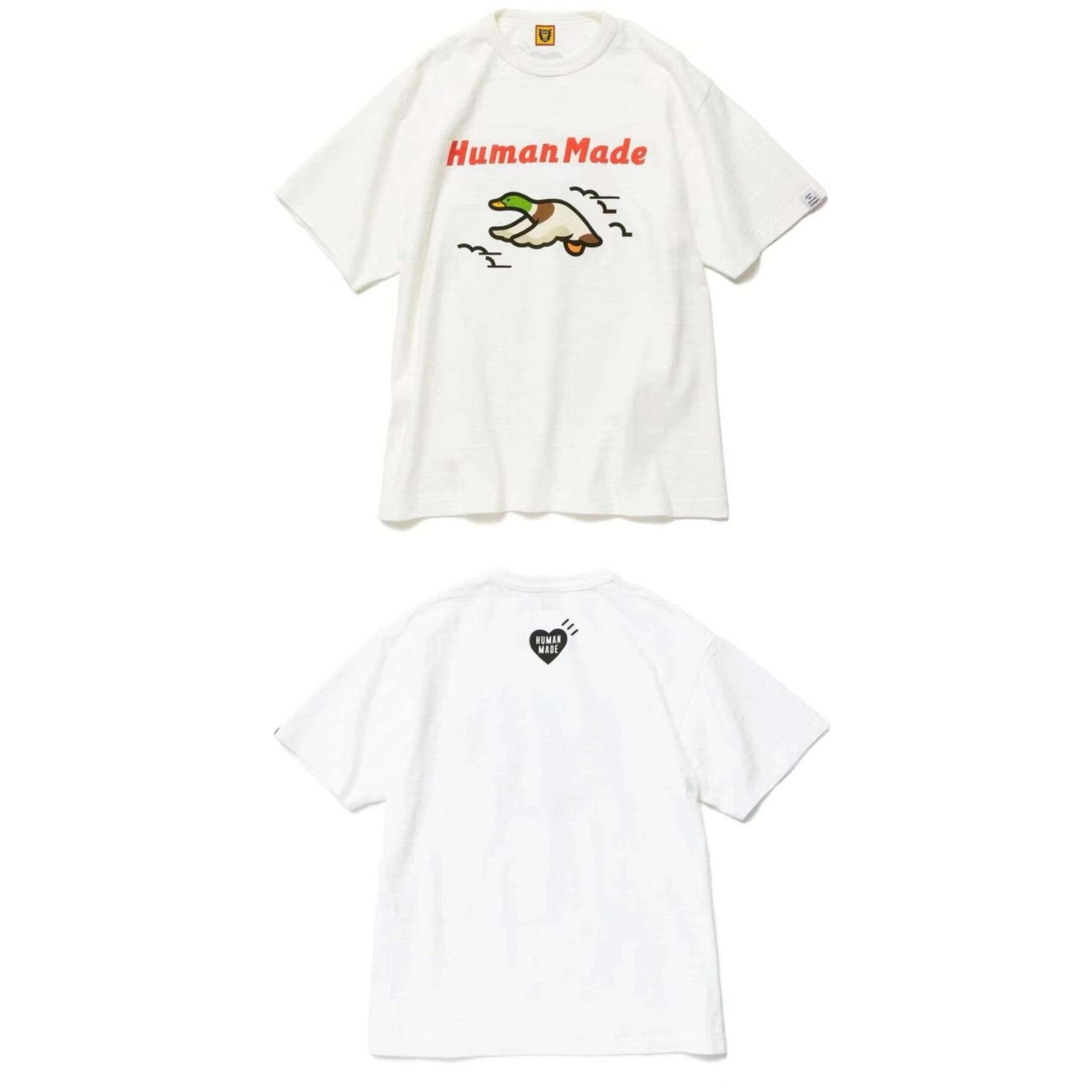 Human Made Slub Cotton Round Neck Tee