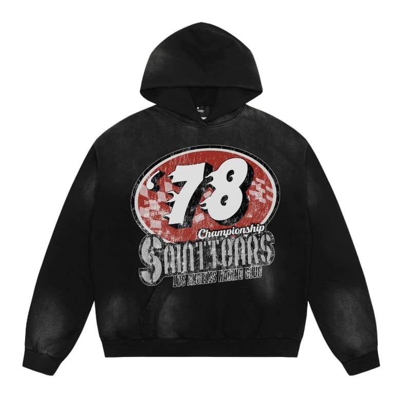 Saint Michael Denim Tears Vintage Hoodie