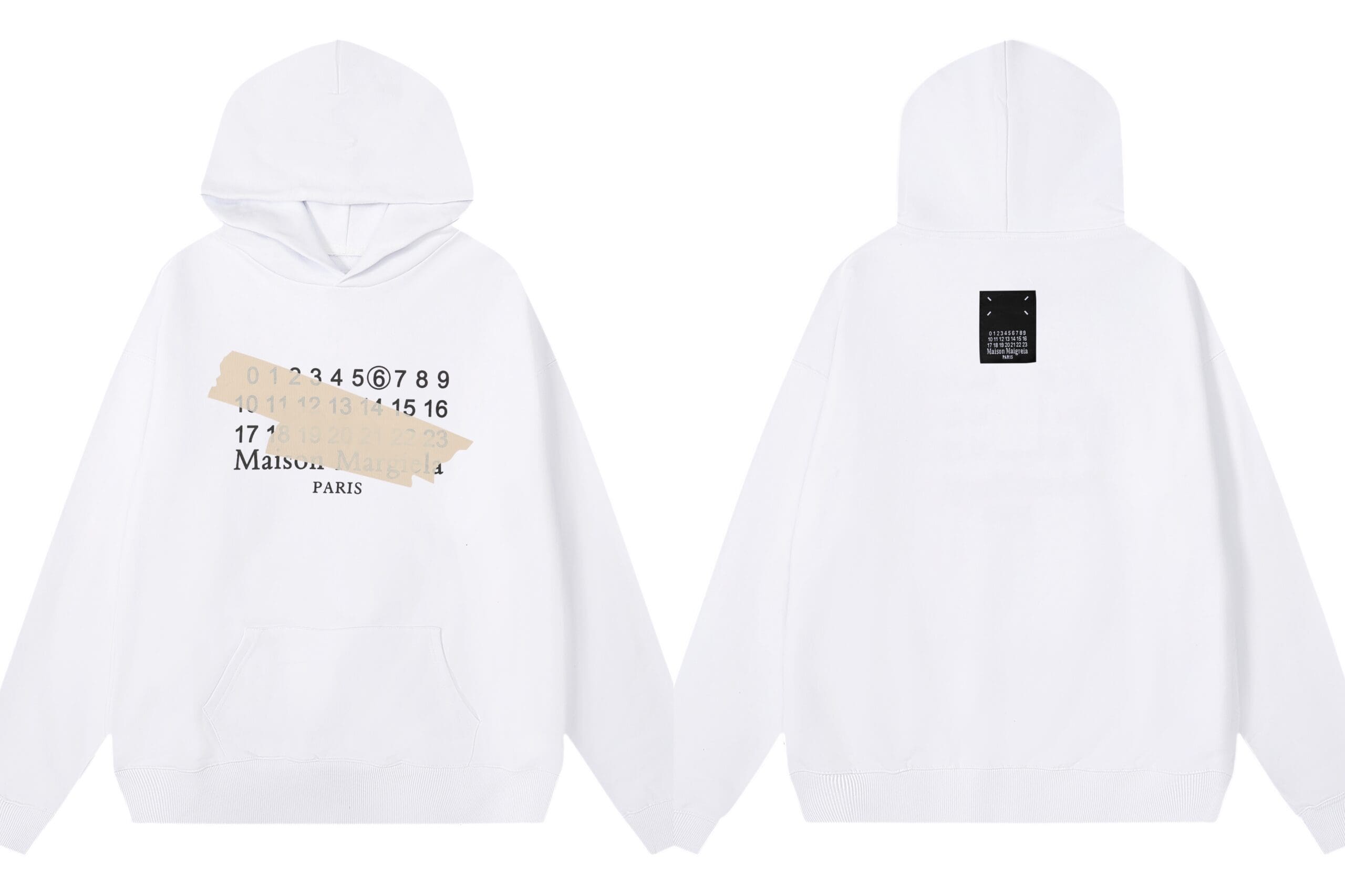 ma*s*n Ma*i*la heavyweight hooded sweater