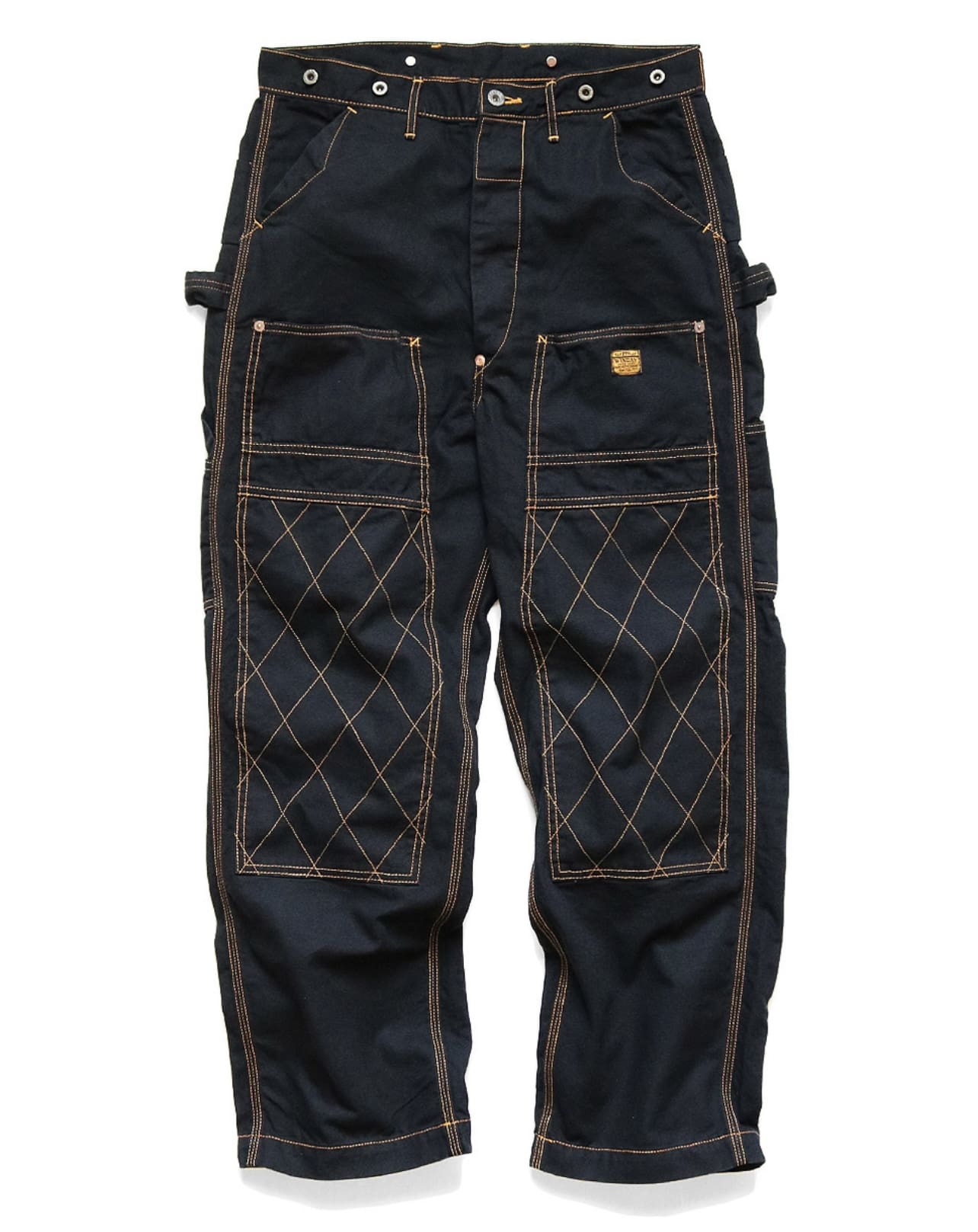 Kapital Pingtian Hehong Two-Tone Gold Line Overalls