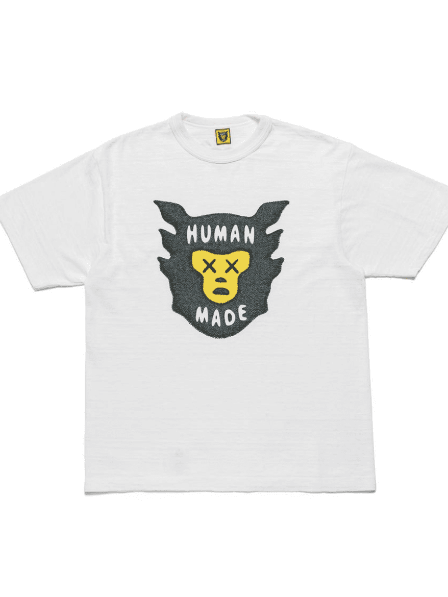 Human Made Preppy Style Letter Tee