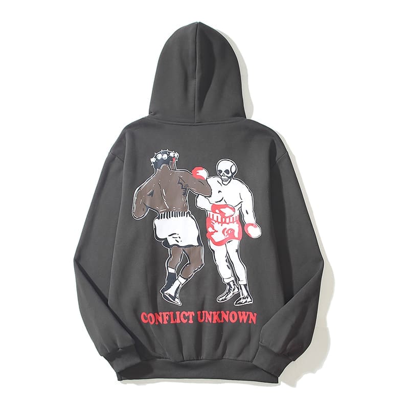 SAINT Michael Denim Tears Joint Hoodie Casual Sweater for Men and Women