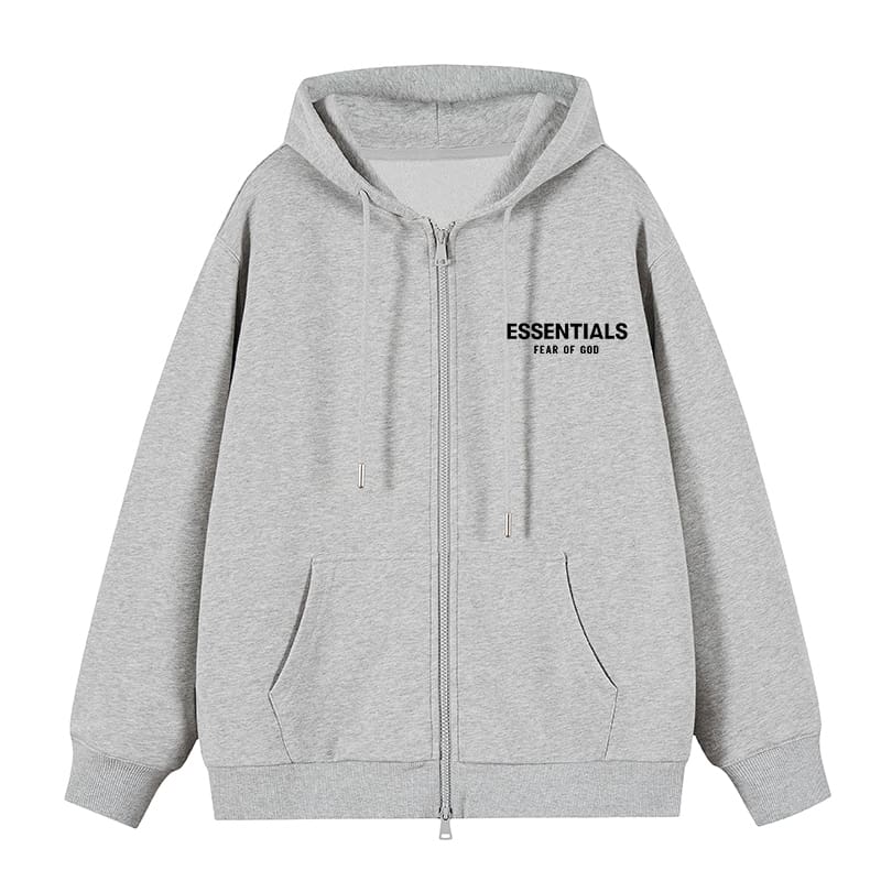 Fog Essentials Hooded Zipper Jacket