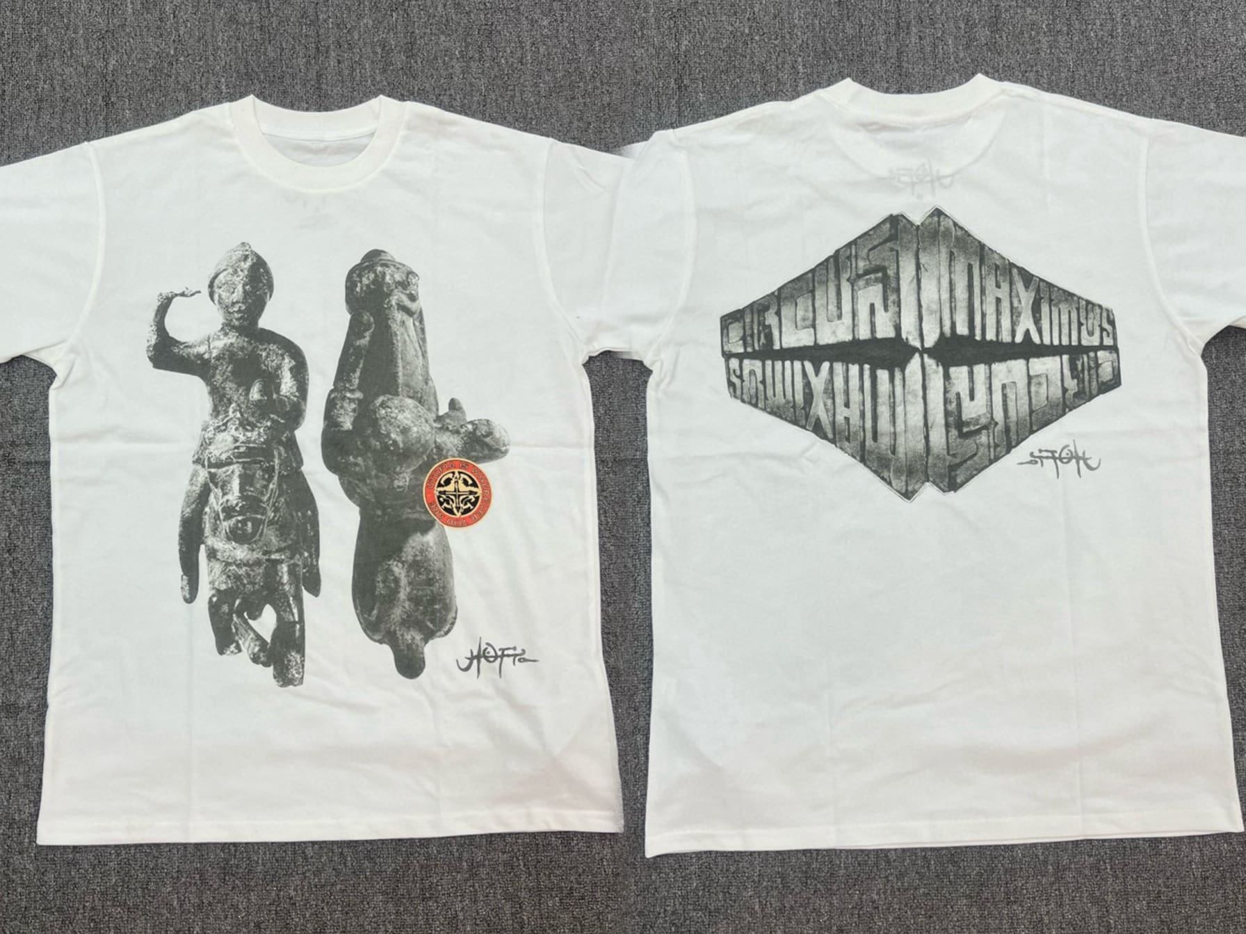 Playstation Travis Scott Puff Print T-Shirt