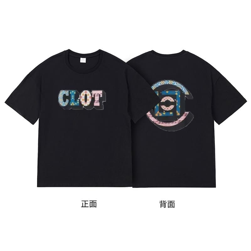 Clot Chen Guanxi Letter Print T-Shirt