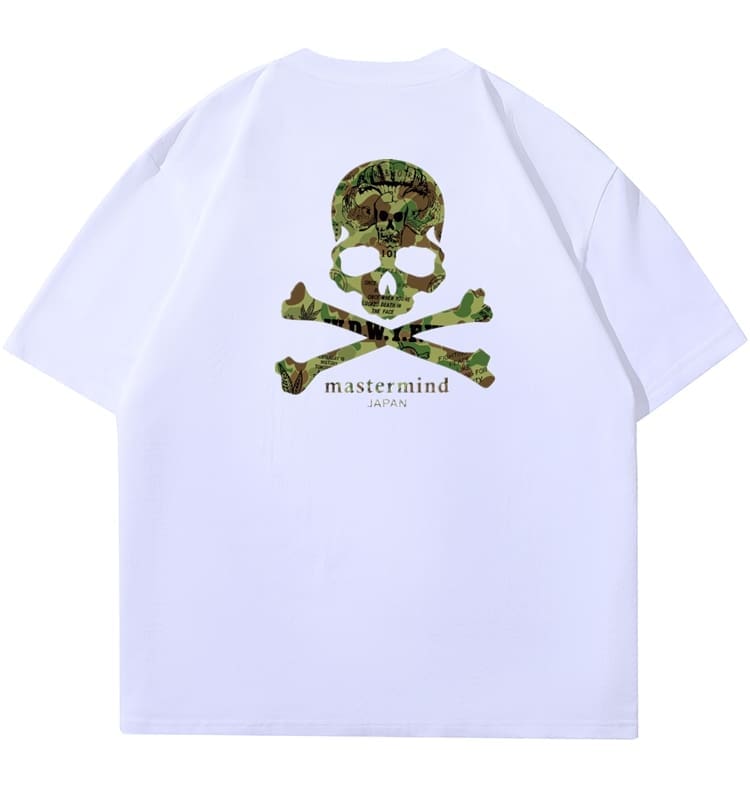 Mastermind Japan Camouflage Skull Tee