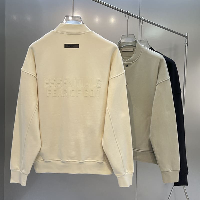 Fog Essentials Back Flocking Letter Sweater