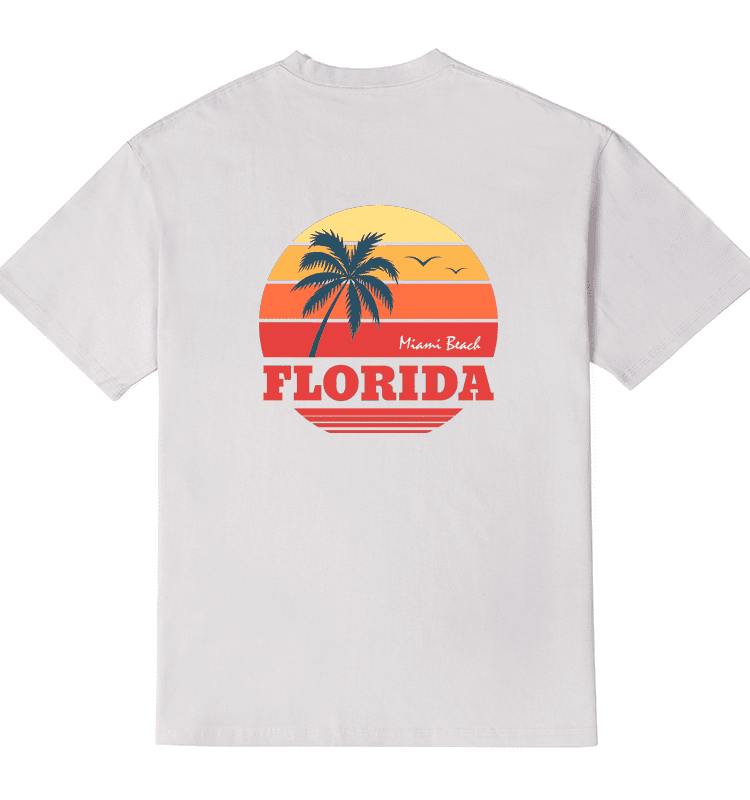 Yohji Yamamoto Florida Limited Beach Tee