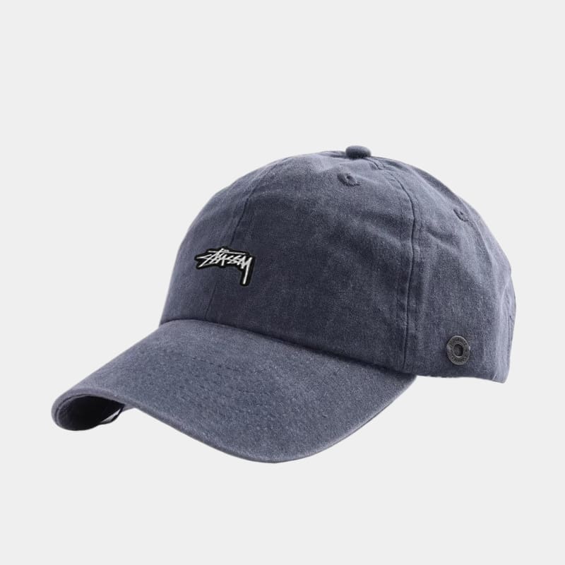 Stussy Washed Distressed Baseball Cap Summer Sun Hat for Men