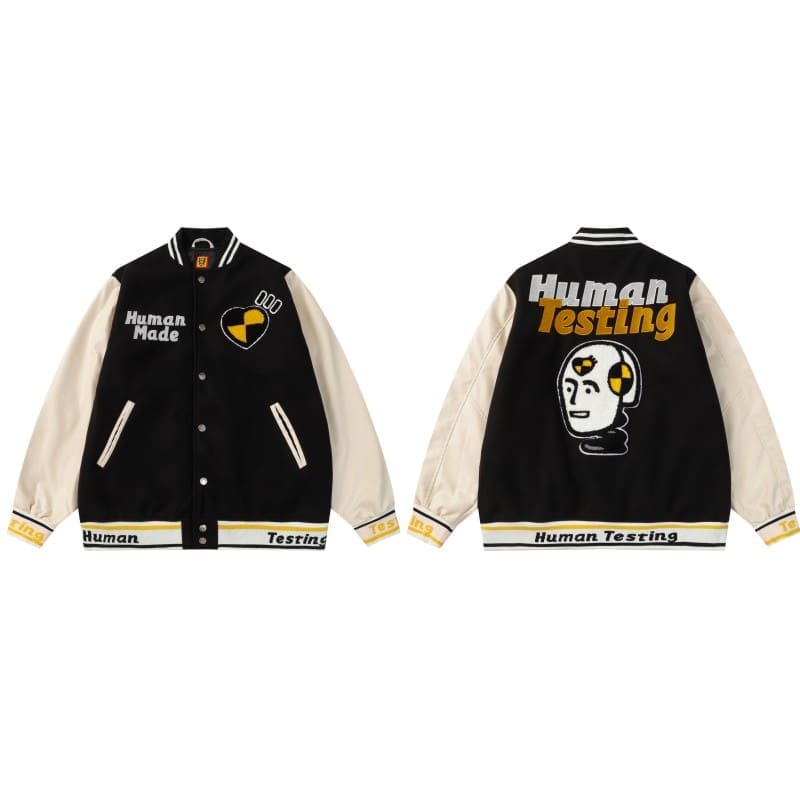Retro Human Made Cho Baseball Jacket