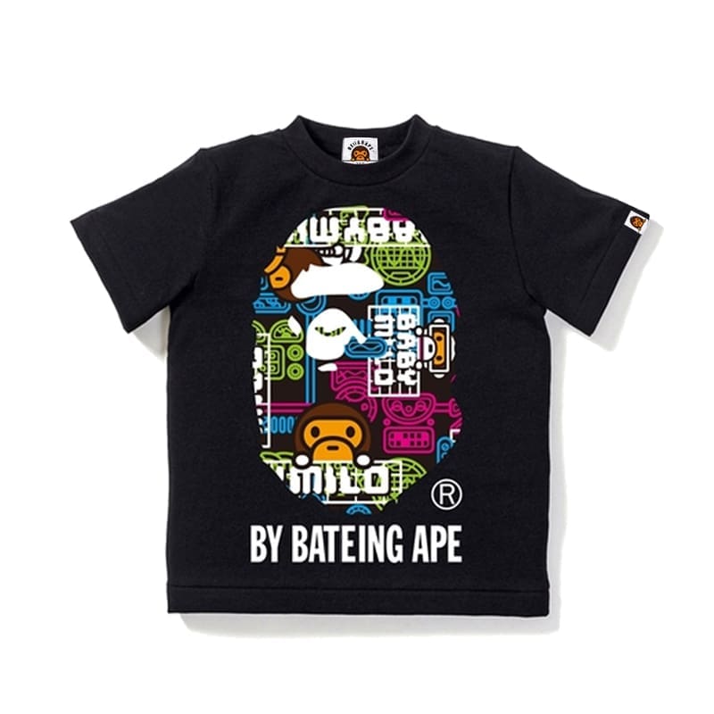 Bape Ape Head Little Monkey Tee Parent-Child