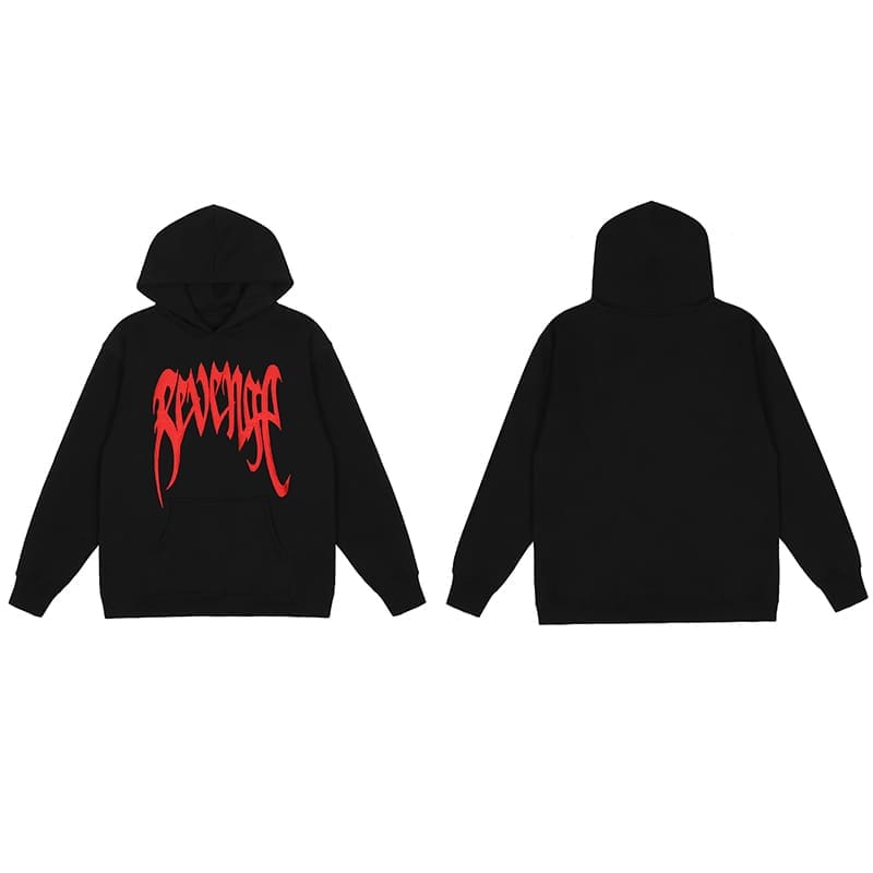 Revenge Keel Smoke Skull Hoodie
