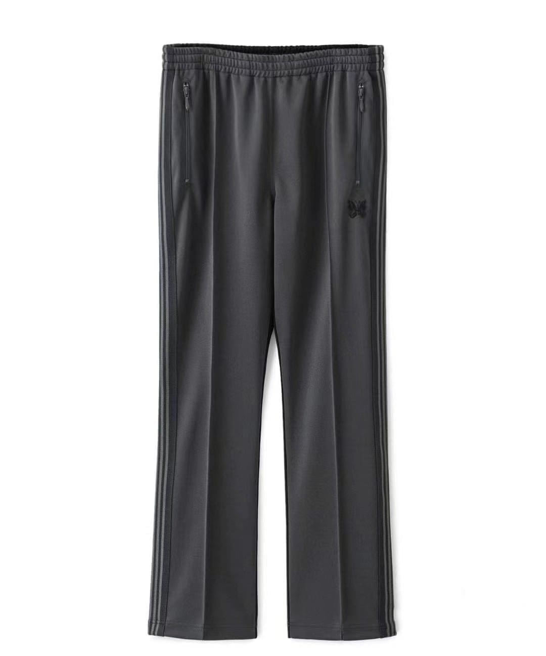 Needles Butterfly Embroidery Side Stripe Pants (Style 2)