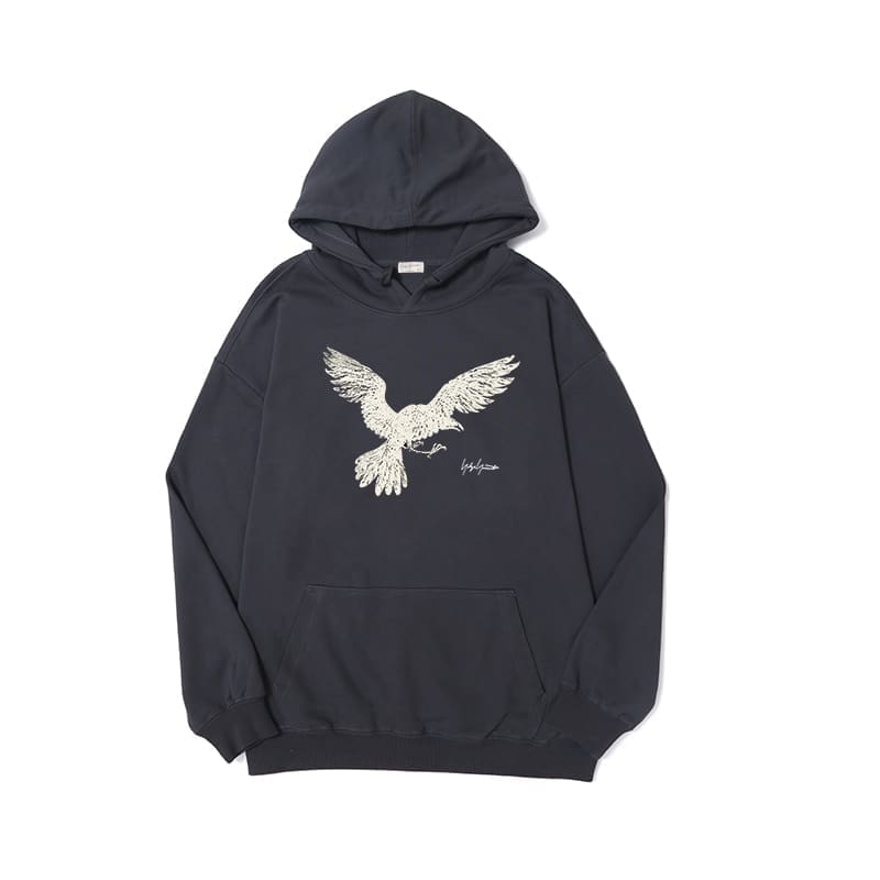 Yohji Yamamoto Eagle Signature Hoodie