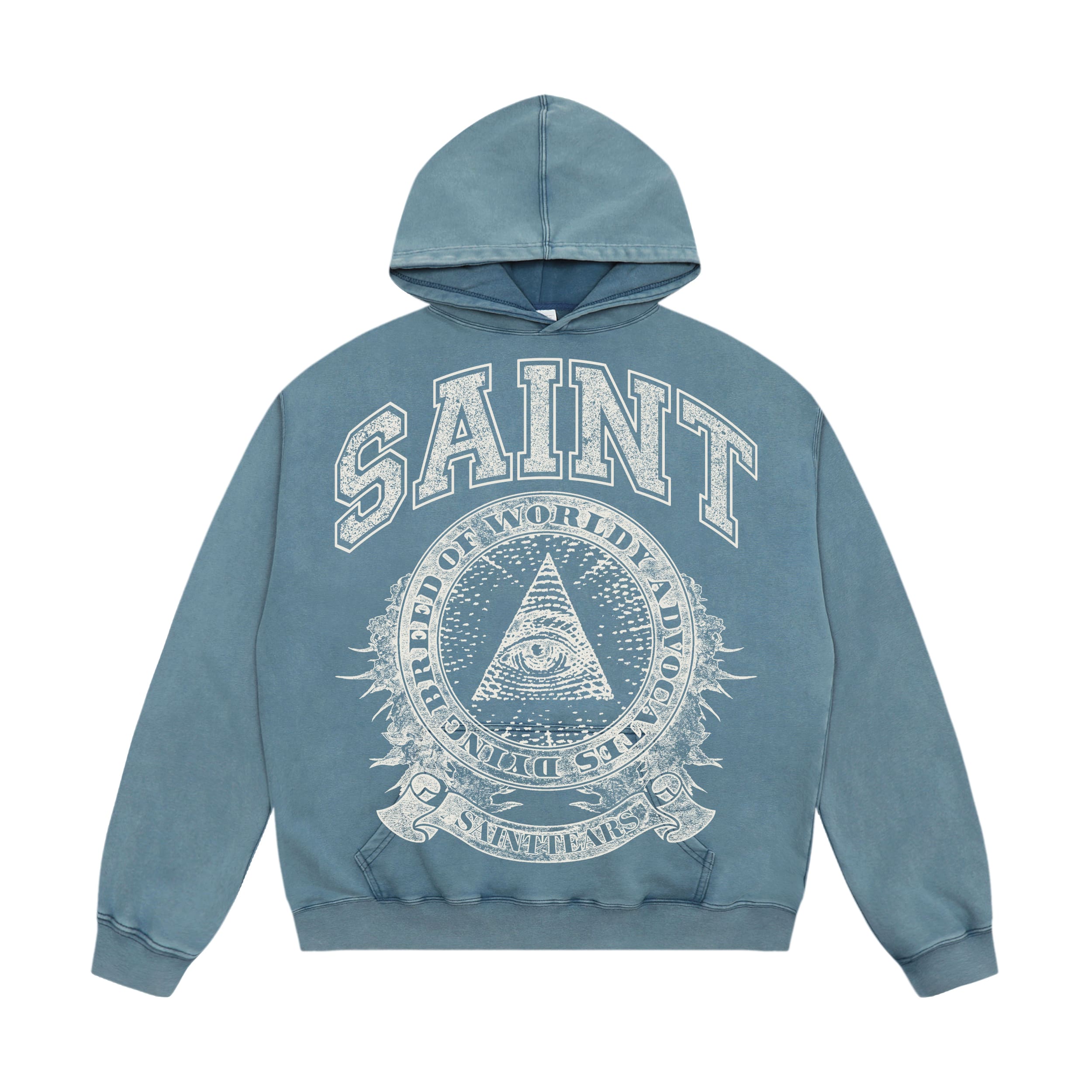 Saint Michael Denim Tears Vintage Hoodie