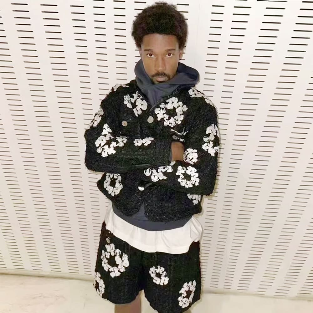 Fan Denim Tears Readymade Embroidered Jacket