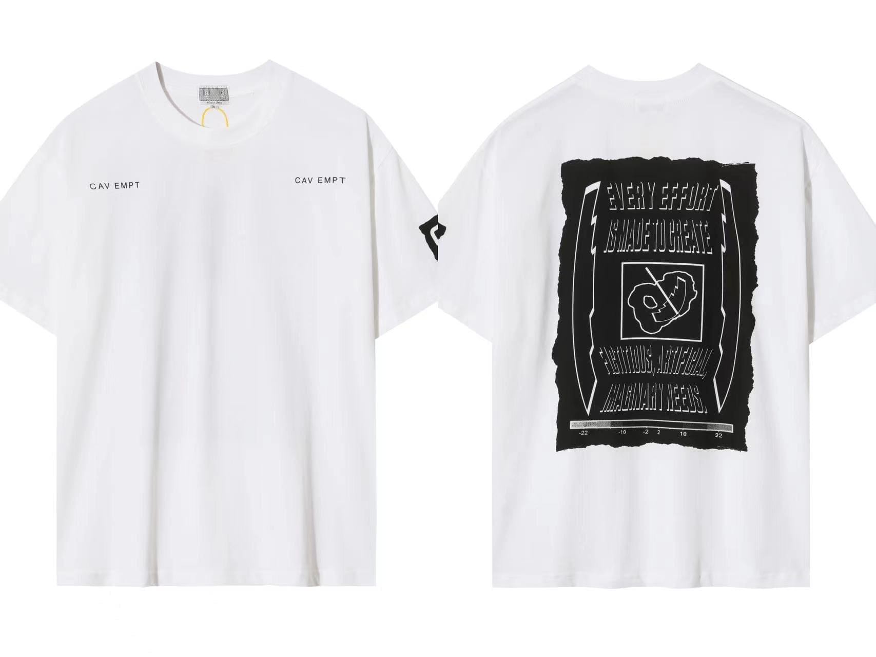 Cavempt Ce Abstract Print Tee