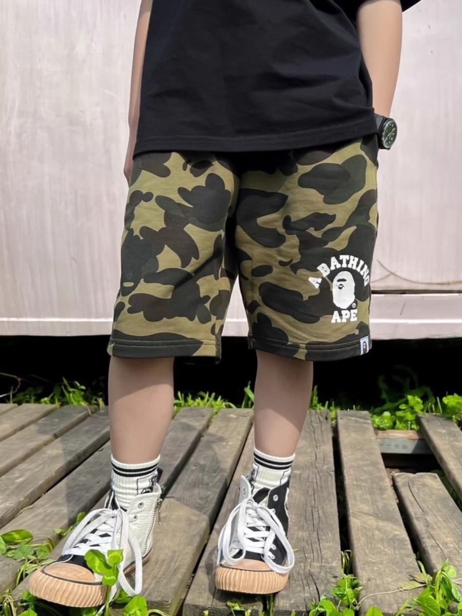 Bape Tide Brand Children’S Shorts