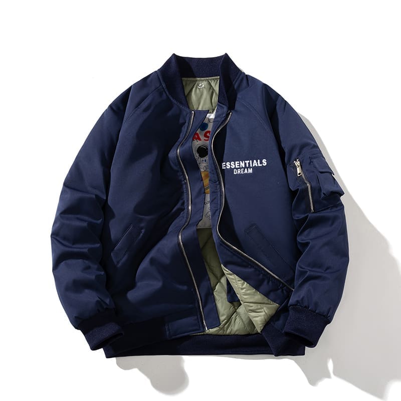 Essentials Baseball Uniform Couple Coat