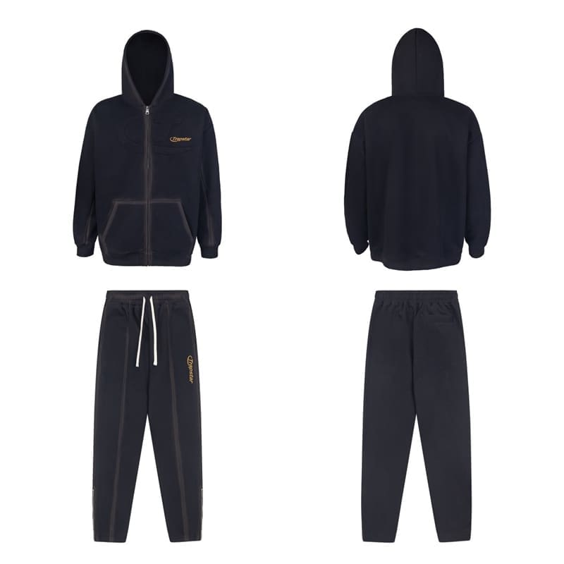 Trapstar Maychao New Affixed Cloth Embroidery Hooded Cardigan