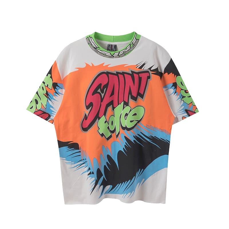 Saint Micheal Force Graffiti Tee