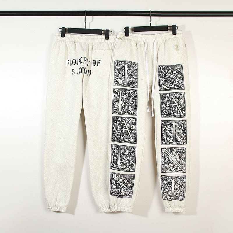 Saintmichael Joint Name Distressed Pants