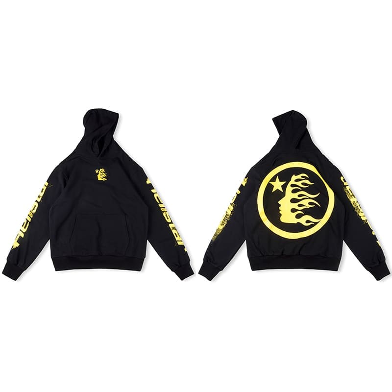 H*lst*r studios marble tie-dye hoodie