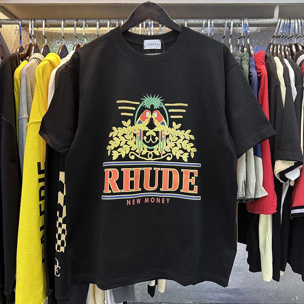 Rhude Parakeet Printed Undershirt