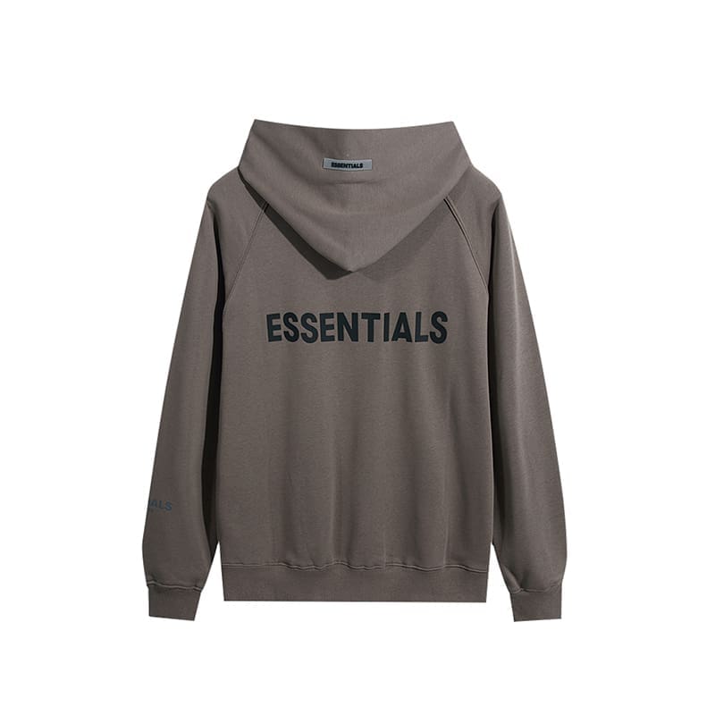 Fog Essentials Back Letter Zipper Coat