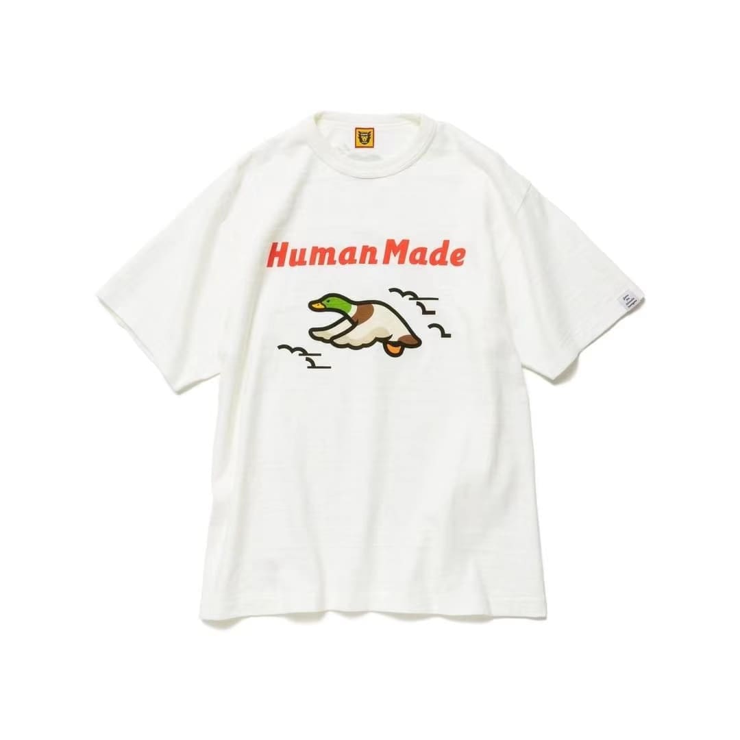 Human Made Duck Letter Short Sleeve Tee