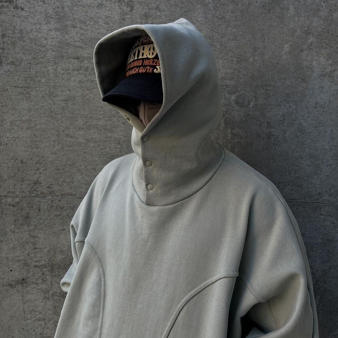 Grailz Talk Breasted Hoodie