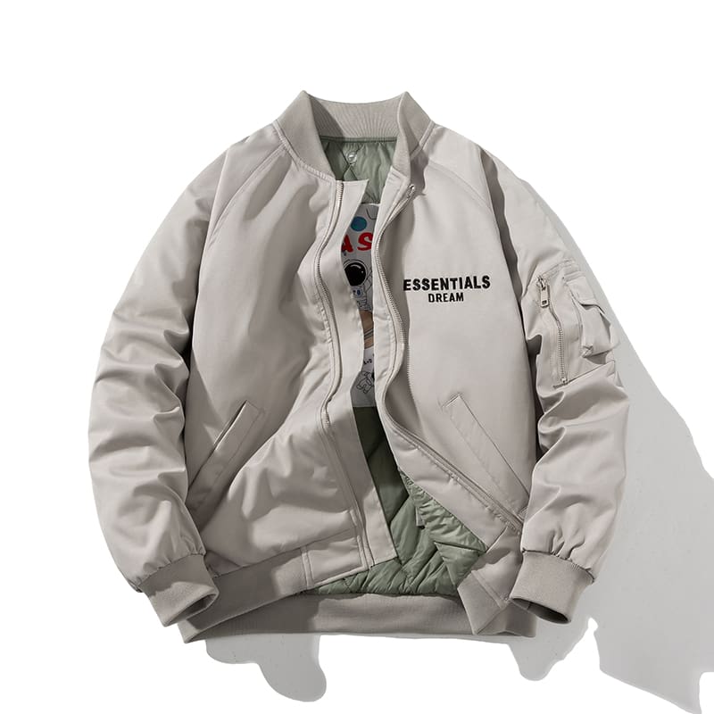 Essentials Baseball Uniform Couple Coat