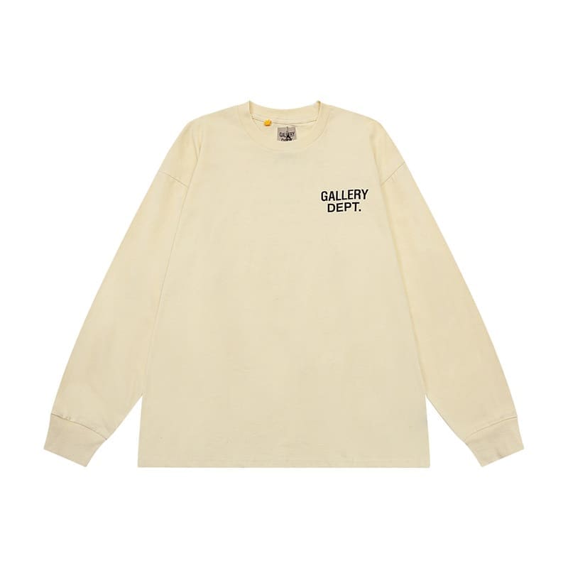 Gallery Dept Letter Print Long Sleeve T-Shirt