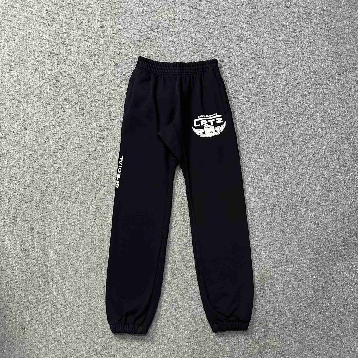Corteiz Devil Island Fleece-Lined Sweatpants
