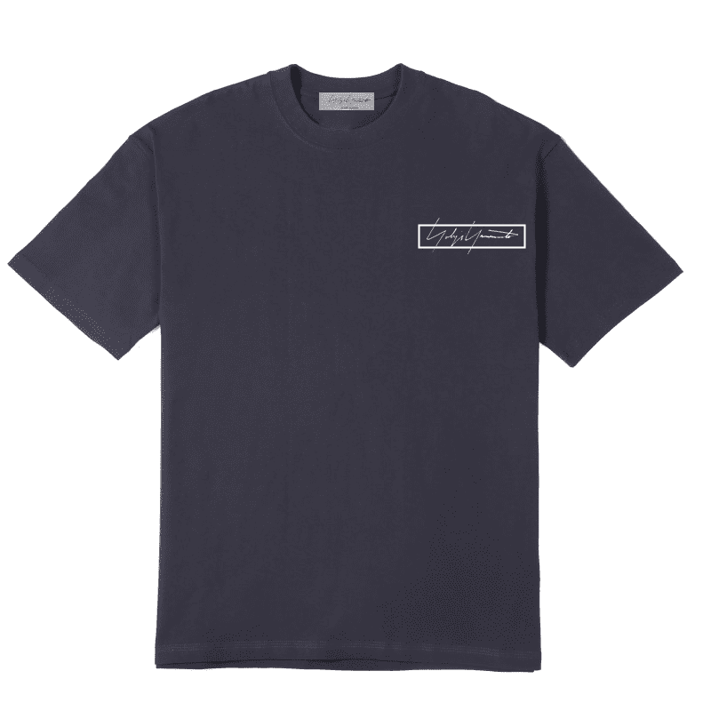 Yohji Yamamoto Box Signature Logo Tee