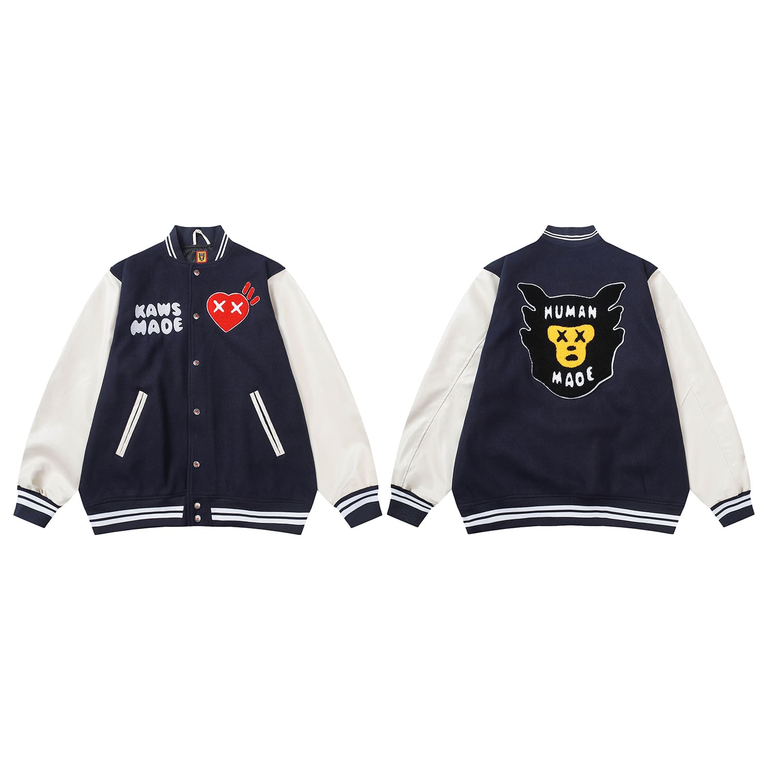 Retro Human Made Cho Baseball Jacket