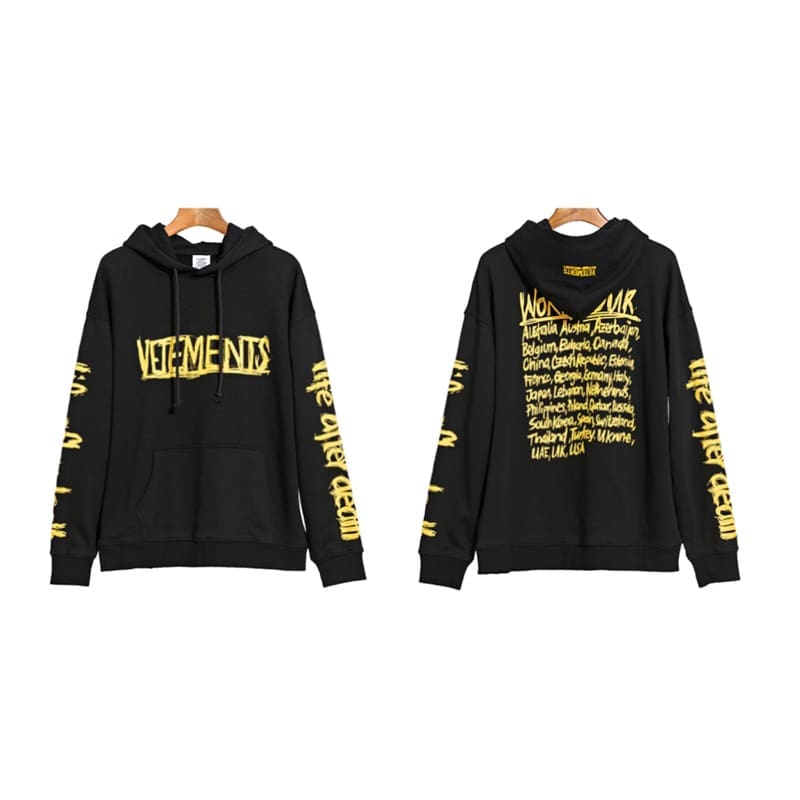 Red Patch Vtm Hooded Sweater