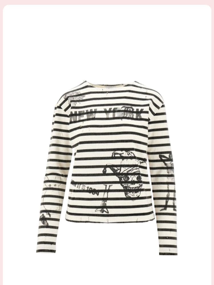 Street Style Printed Sweater