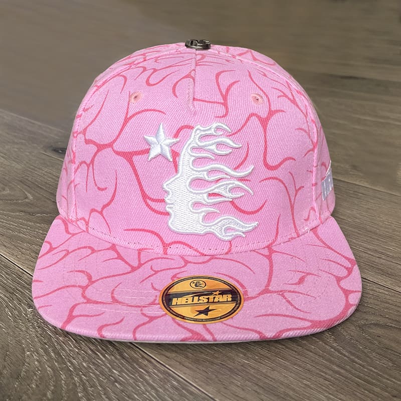 H*lst*r studios rhinestone logo fitted baseball hat for men and women