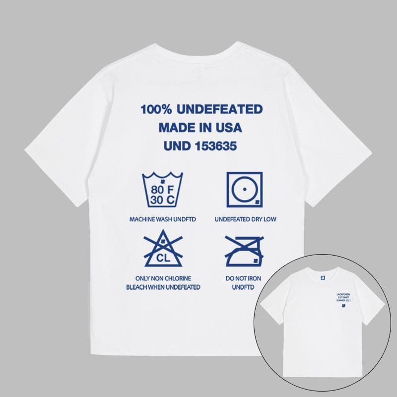 Undefeated Five-Stroke Armband Sumo Warrior Tee 2